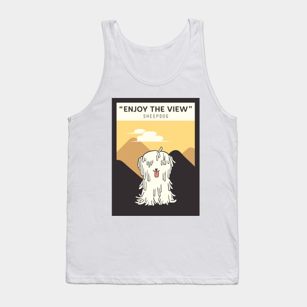 Enjoy the view V Tank Top by patatechantilly